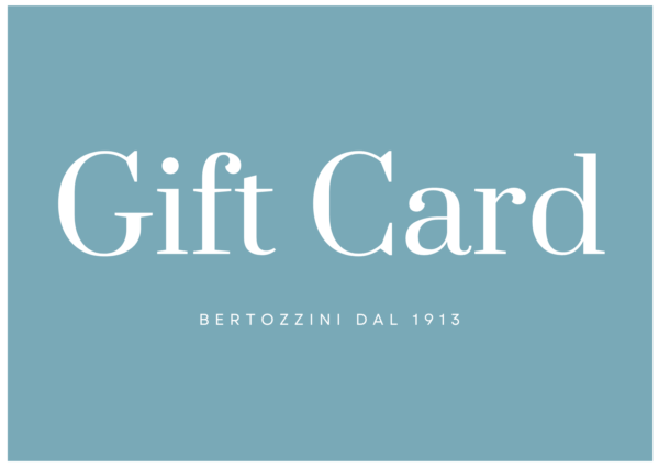gift card bertozzini dal 1913