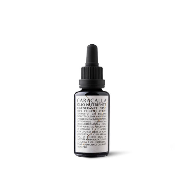 olio nutriente rigenerante viso caracalla