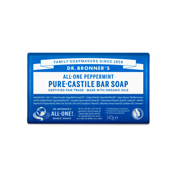 bar soap peppermint dr bronner's