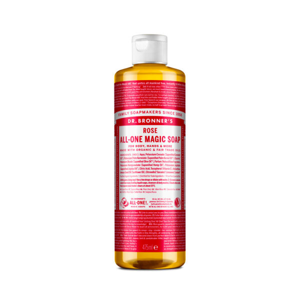 rose 475ml dr bronner's