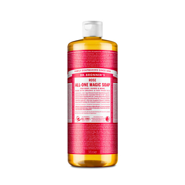 rose 945ml dr bronner's