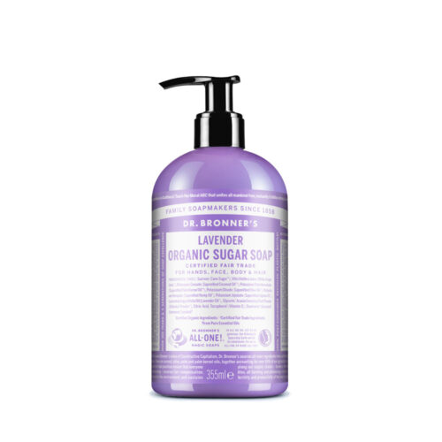 sugar soap lavender dr bronner's