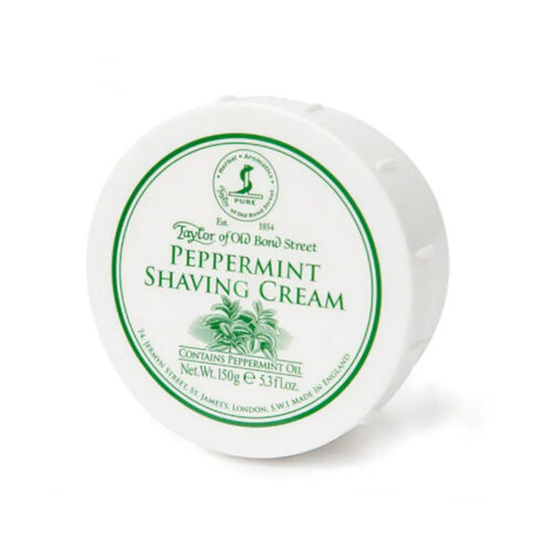 peppermint shaving cream