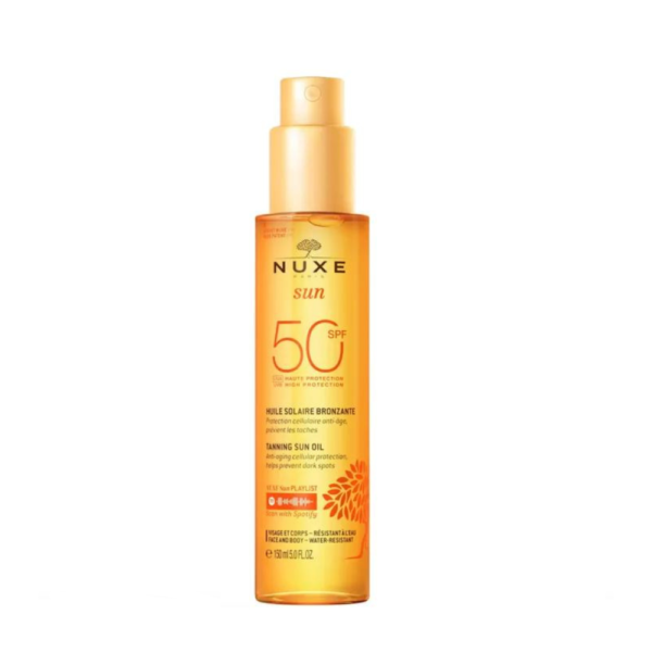 olio solare abbronzante spf50 nuxe
