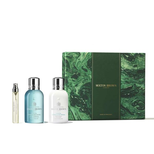 coastal cypress & sea fennel travel collection