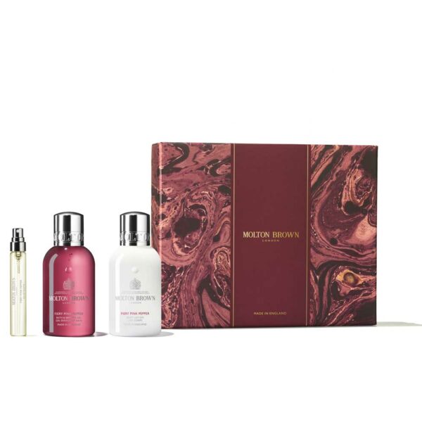 fiery pink pepper travel collection